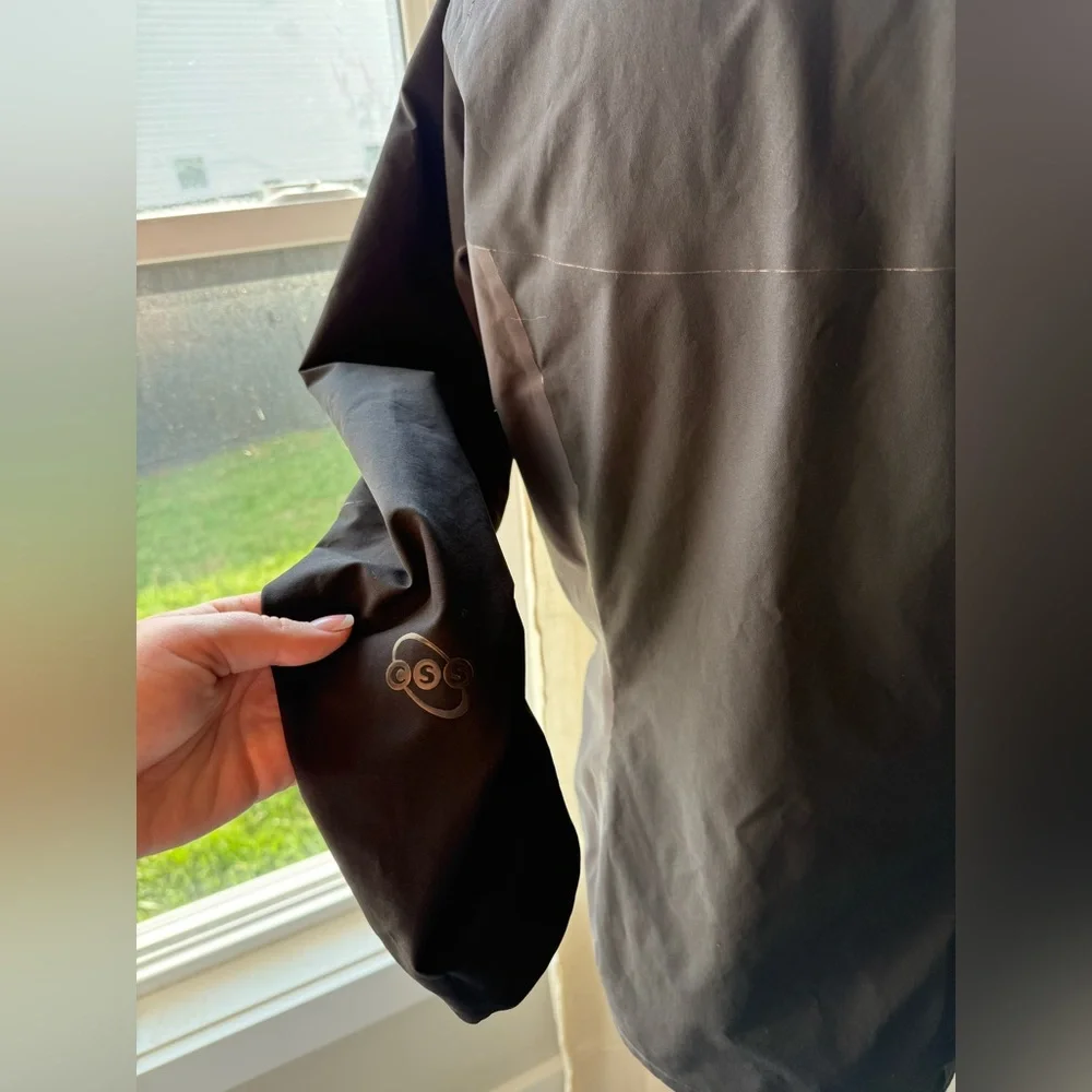 Patagonia Women’s Softshell Jacket Full Zip Black Gray Outdoor - Picture 7 of 10